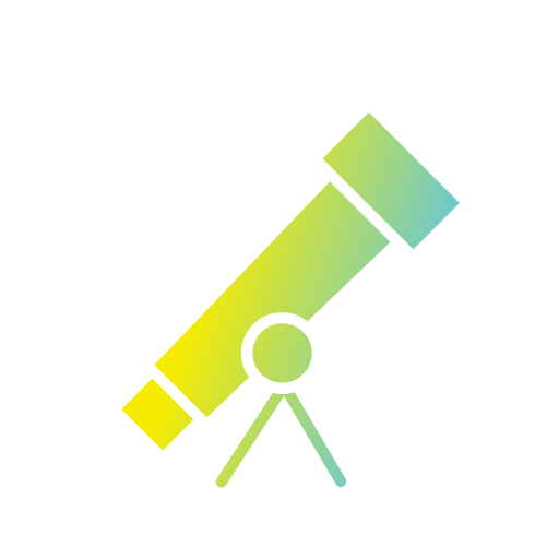 望遠鏡 Generic Flat Gradient icon
