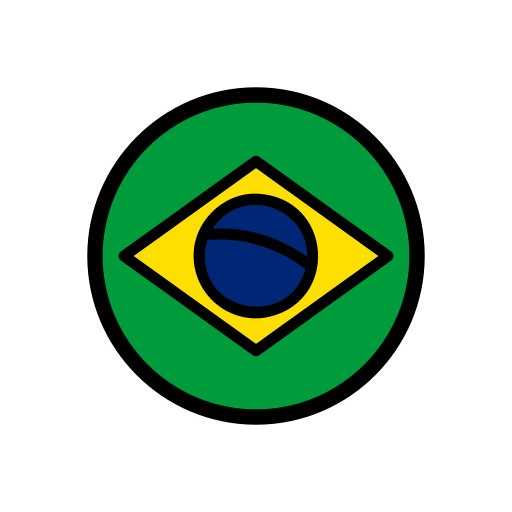브라질 Generic Outline Color icon