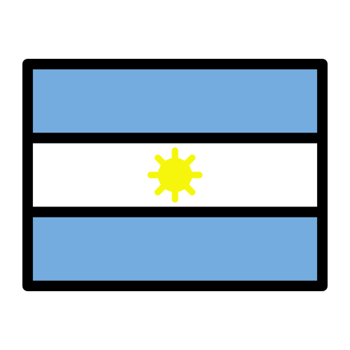 Argentina Generic Outline Color icon