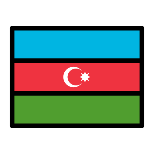 Азербайджан Generic Outline Color иконка