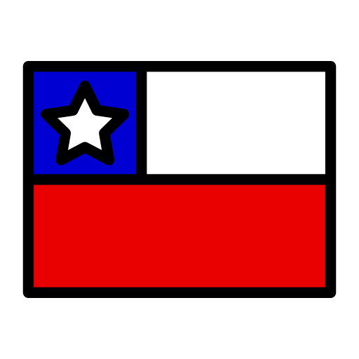 칠레 Generic Outline Color icon