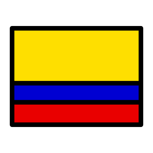 colombia Generic Outline Color icona