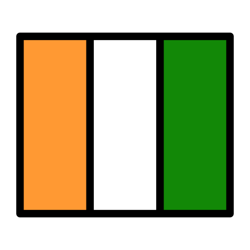 Ivory coast Generic Outline Color icon