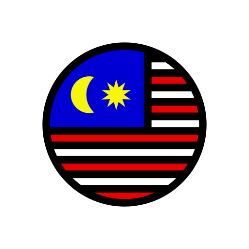 말레이시아 Generic Outline Color icon