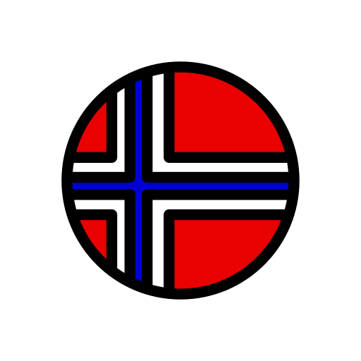noorwegen Generic Outline Color icoon