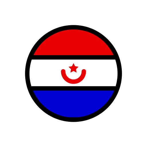 paraguay Generic Outline Color icono