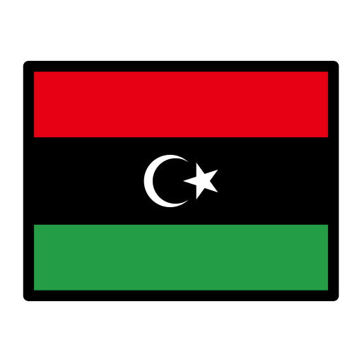 리비아 Generic Outline Color icon