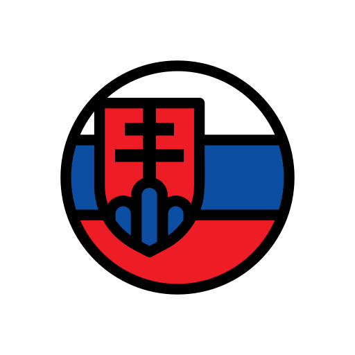 slovacchia Generic Outline Color icona