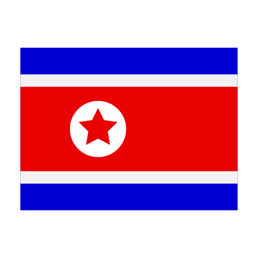 North korea Generic Flat icon