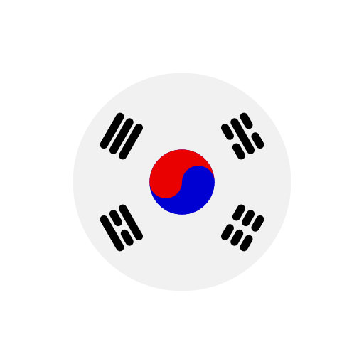 zuid-korea Generic Flat icoon