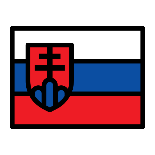 Словакия Generic Outline Color иконка