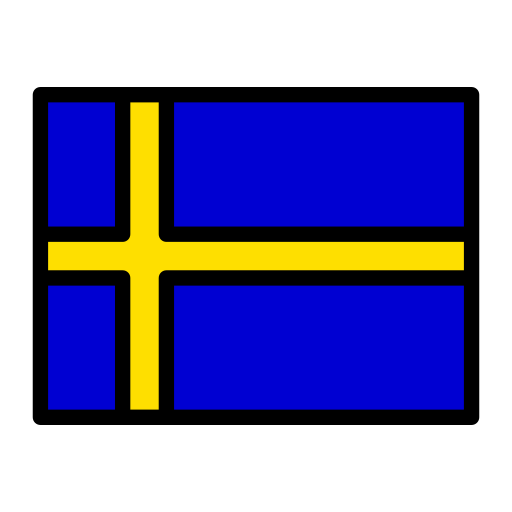 Sweden Generic Outline Color icon