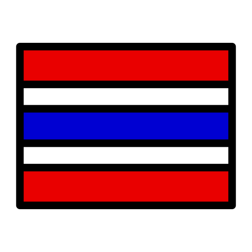 태국 Generic Outline Color icon