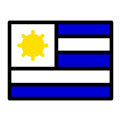 Уругвай Generic Outline Color иконка
