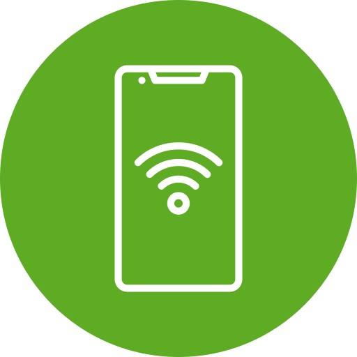 conexión wifi Generic Flat icono