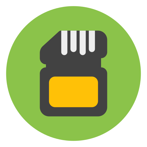 tarjeta de memoria Generic Flat icono
