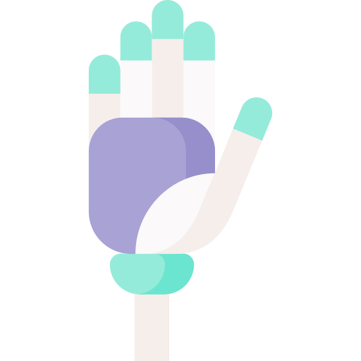 Prosthetic hand Special Flat icon