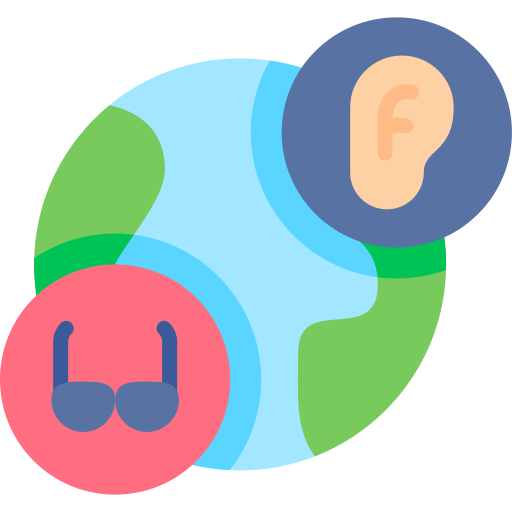 Accessibility Kawaii Flat icon