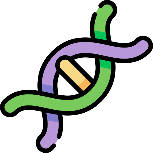 gene Kawaii Lineal color icona