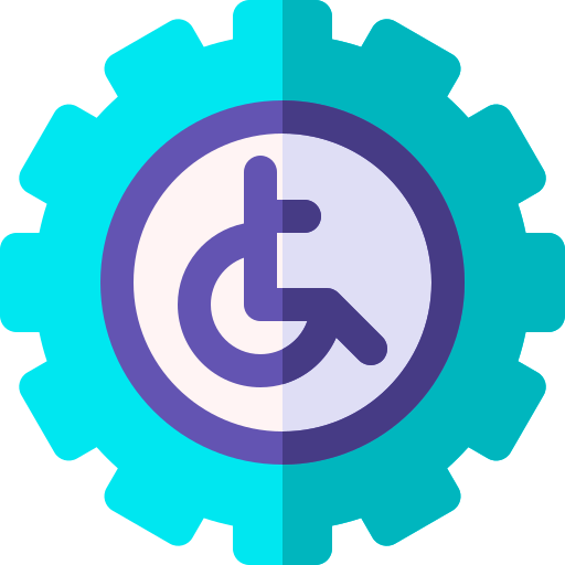 Accessibility Basic Rounded Flat icon