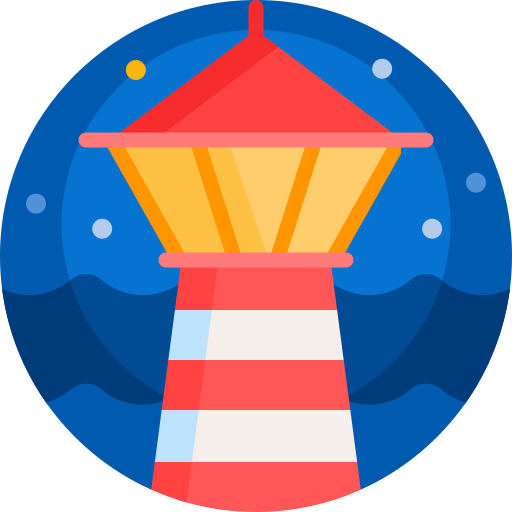 灯台 Detailed Flat Circular Flat icon