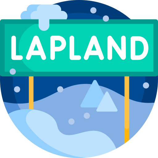Лапландия Detailed Flat Circular Flat иконка