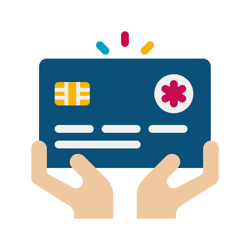 Credit card Flaticons Flat icon