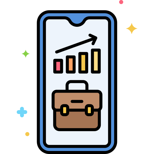 Data analytics Flaticons Lineal Color icon