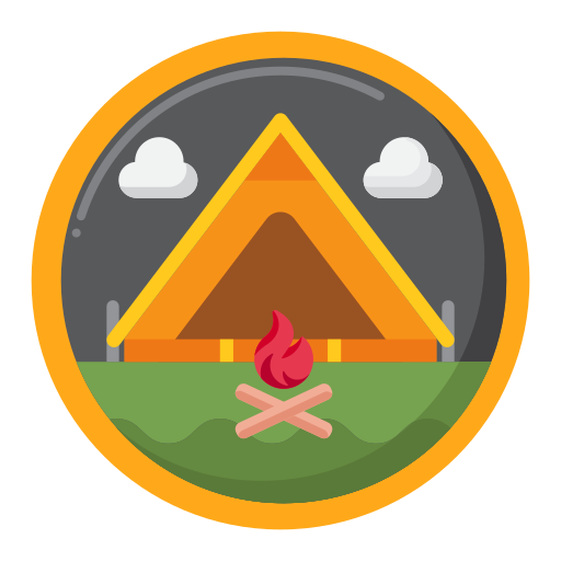 Camping Flaticons Flat icon