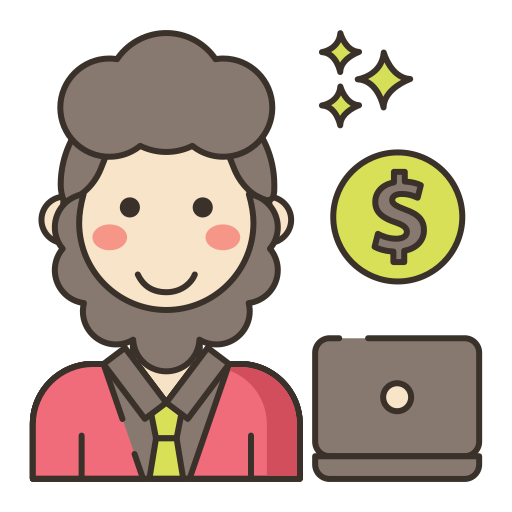 Employer Flaticons Lineal Color icon