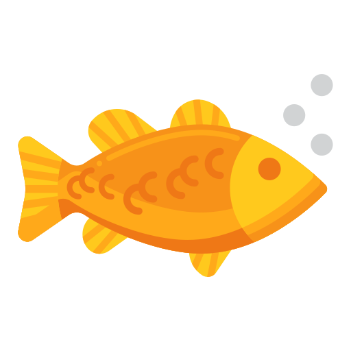 Рыба Flaticons Flat иконка