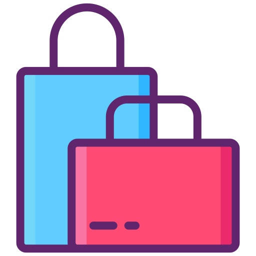 shopping Flaticons Lineal Color icona