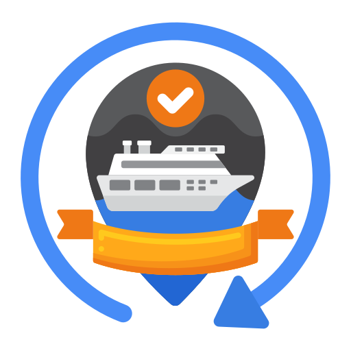 crucero Flaticons Flat icono