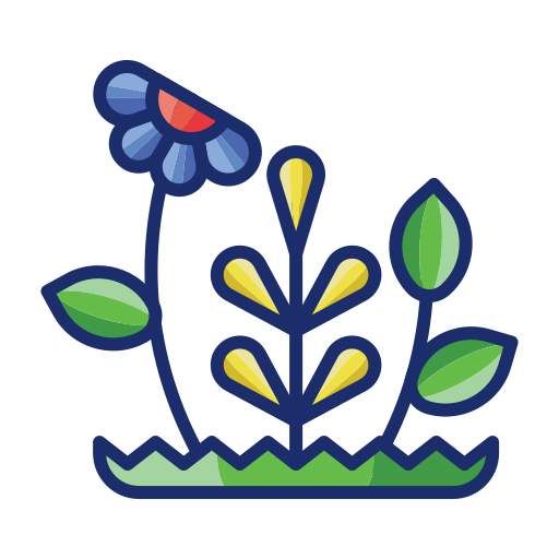 plant Flaticons Lineal Color icoon
