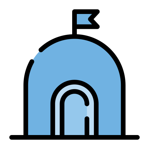 이글루 Generic Outline Color icon