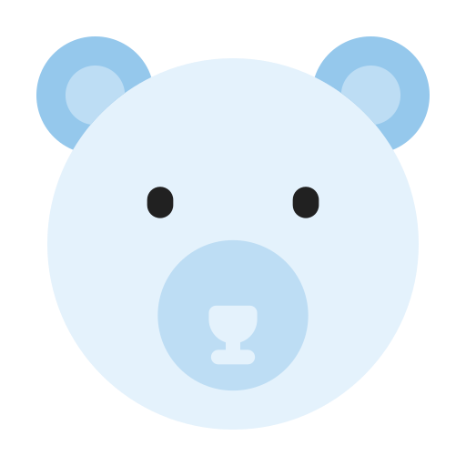 ijsbeer Generic Flat icoon
