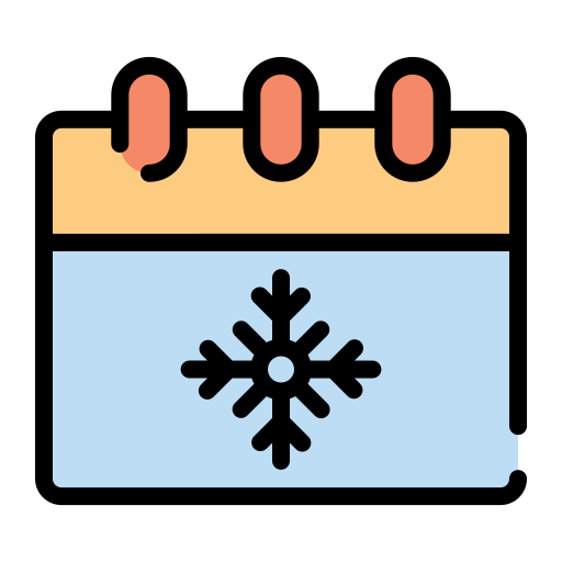 inverno Generic Outline Color icona