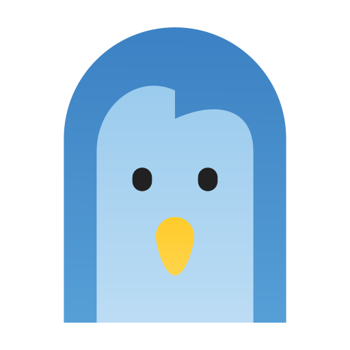 pingwin Generic Flat Gradient ikona