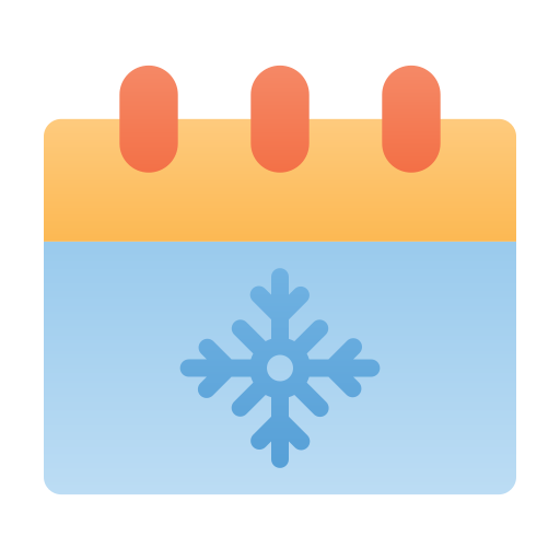 inverno Generic Flat Gradient icona