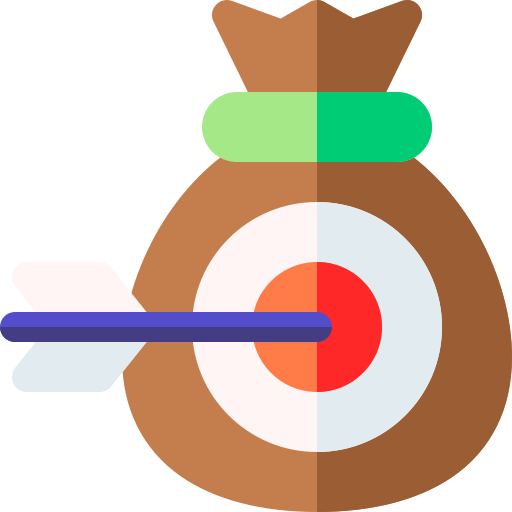 Цель Basic Rounded Flat иконка