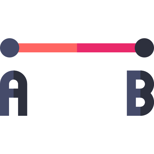 segmento Basic Straight Flat icono
