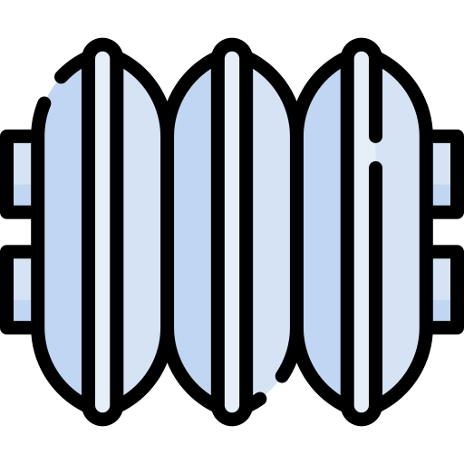 radiador Special Lineal color icono