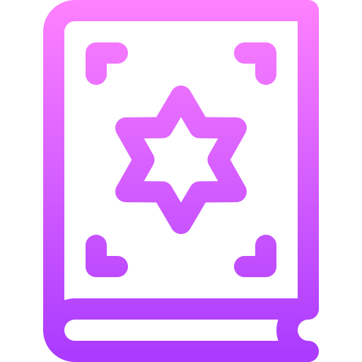 Magic book Basic Gradient Lineal color icon
