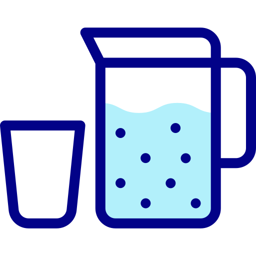 Jug Detailed Mixed Lineal color icon