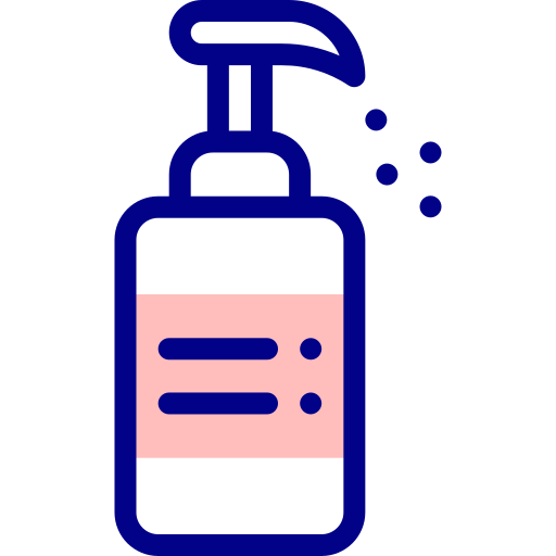 Liquid soap Detailed Mixed Lineal color icon