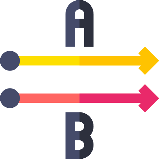 parallel Basic Straight Flat icon
