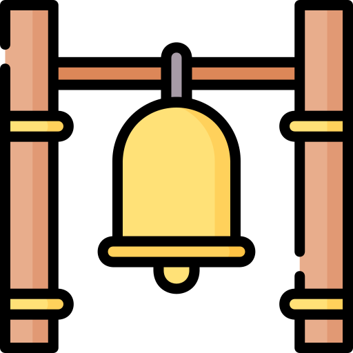 dzwon kościelny Special Lineal color ikona