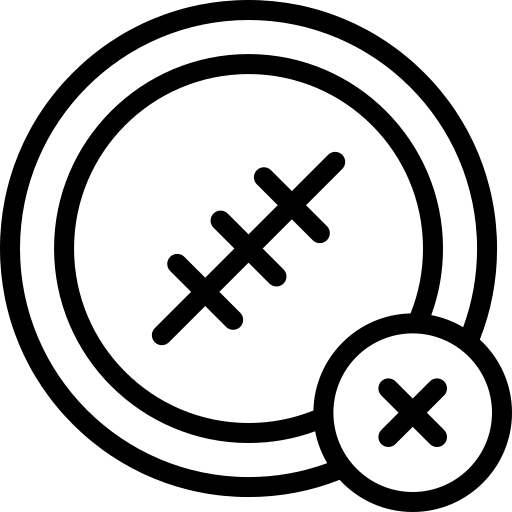 sin cicatrices Detailed Mixed Lineal icono