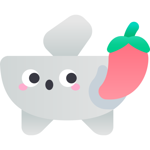 매운 소스 Kawaii Star Gradient icon