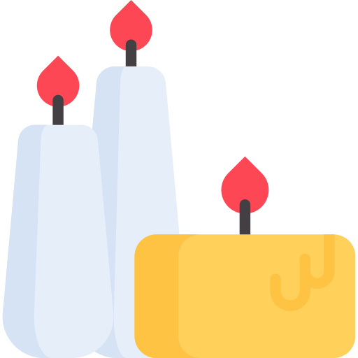 Candle Special Flat icon